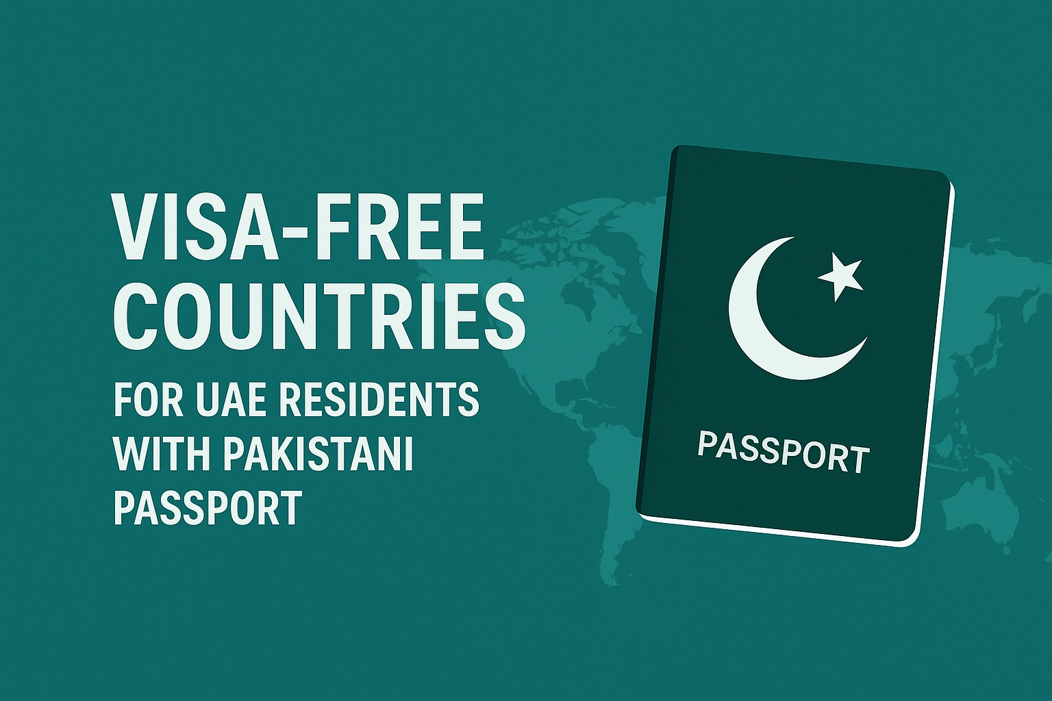 visa-free countries for uae residents with pakistani passport